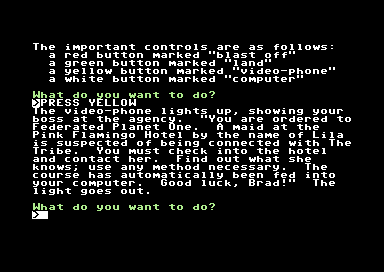 Sex Vixens from Space screenshot 4 for Commodore 64